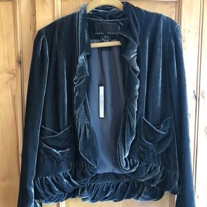 Women’s velvet bolero jacket